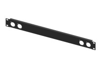 Santosom HARDWARE Rack Panel 1U, 4 D-Size (2+2) Santosom HARDWARE Rack Panel 1U, 4 D-Size (2+2)